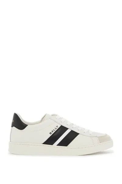 Bally Smooth Leather Thiago Sneakers In In White