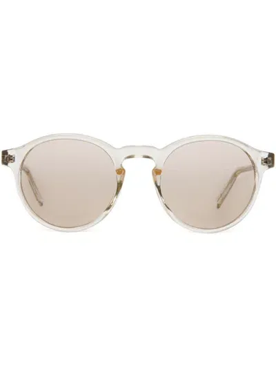 Bally Tinted-lenses Round-frame Sunglasses In Neutrals