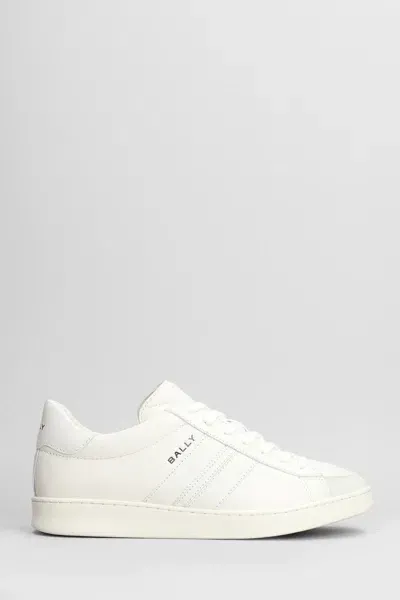 Bally Tyger Sneakers In White