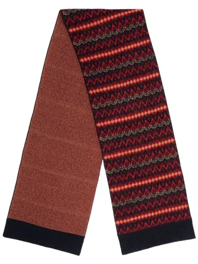 Bally Wool Scarf In Red