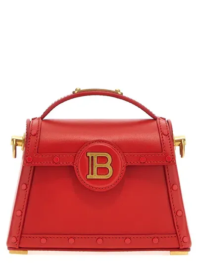 Balmain B-buzz Dinasty Small Hand Bags In Red