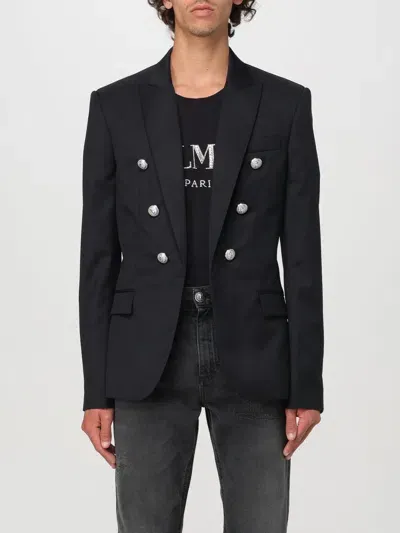 Balmain Blazer  Men Color Black