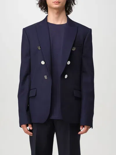 Balmain Blazer  Men Color Marine