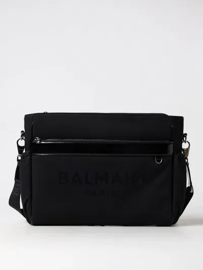 Balmain Duffel Bag  Kids Color Black In Schwarz