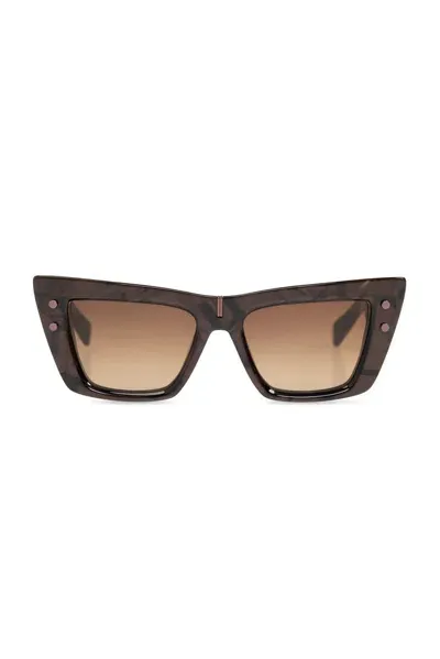 Balmain Eyewear B-eye Sunglasses In Brown