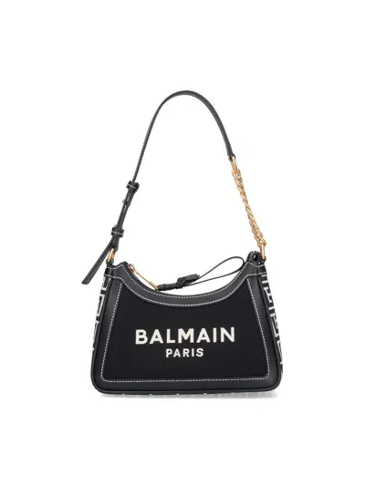 Balmain Hand Pouch "b-army" In Black  