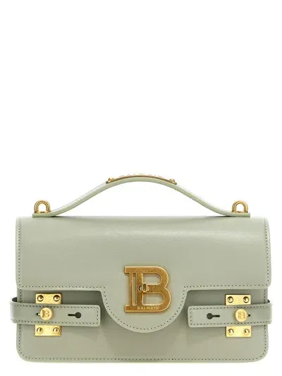 Balmain 'b-buzz 24' Handbag In Green