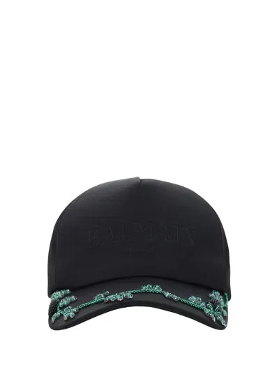 Balmain Hats E Hairbands In Black