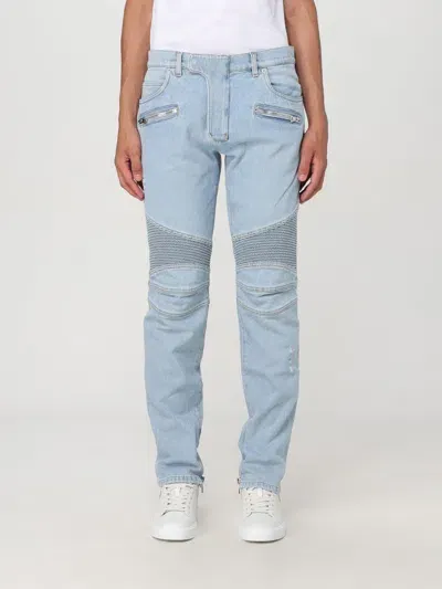 Balmain Jeans  Men Color Blue