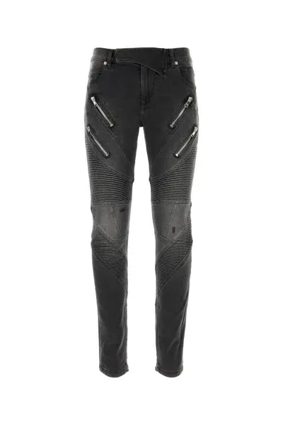 Balmain Jeans In Grey