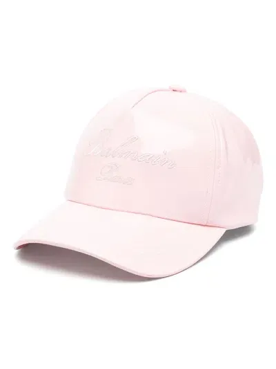 Balmain Pink Signature Vinyl Cap