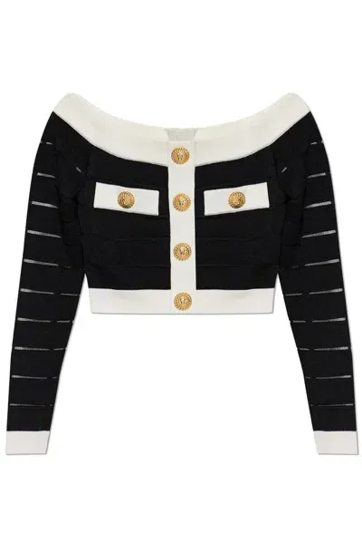 Balmain Off In Black