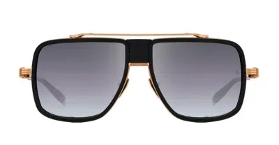 Balmain O.r. - Rose Gold / Matte Black Sunglasses In Rose Gold/black