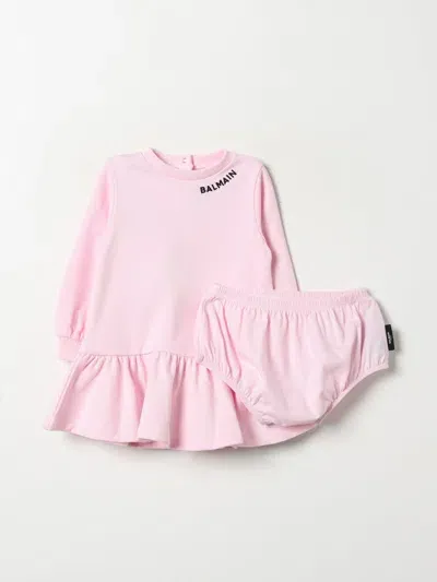 Balmain Romper  Kids Color Pink