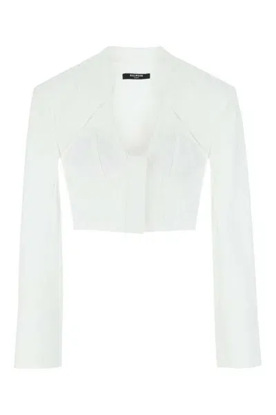 Balmain Shirts In White