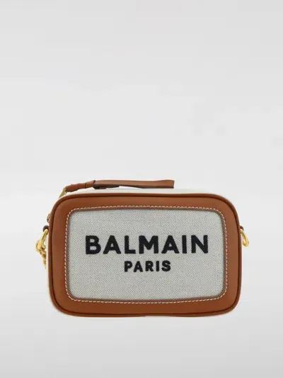 Balmain Shoulder Bag  Woman Color Brown In Marrone