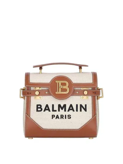 Balmain Shoulder Bag In White