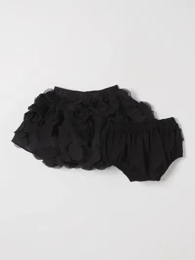 Balmain Skirt  Kids Color Black In Schwarz