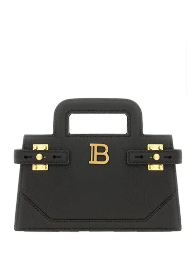 Balmain Small B-buzz Bag In Black