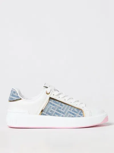 Balmain Sneakers  Woman Color White