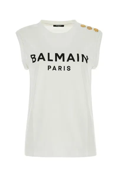 Balmain Sneakers-l Nd  Female In Blancnoir