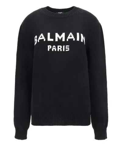 Balmain Sweater In Black