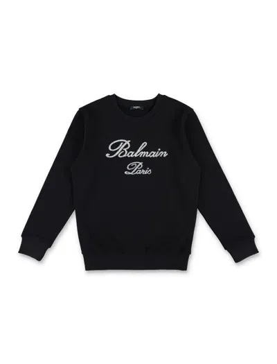 Balmain Kids' Sweatshirt In Black