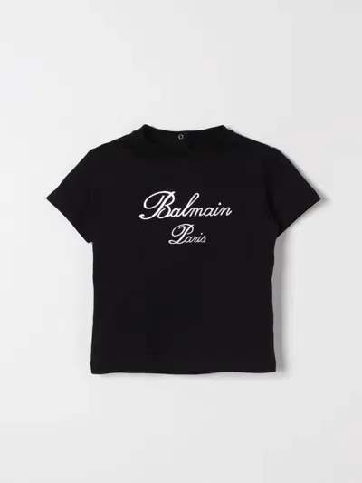 Balmain T-shirt  Kids Color Black In Schwarz