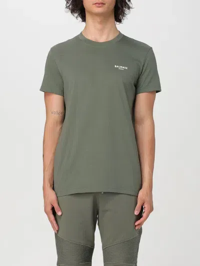 Balmain T-shirt  Men Color Kaki