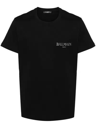 Balmain T-shirt Clothing In Black