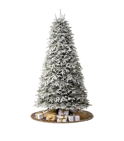 Balsam Hill Frosted Fir Unlit Christmas Tree In White