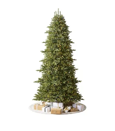 Balsam Hill Norway Spruce Led Clear Christmas Tree In Animal Print