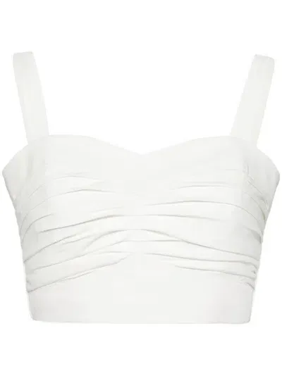 Bambah White Hibiscus Bustier White Hibiscus Bustier White Hibiscus Bustier