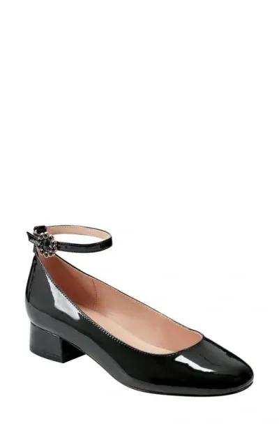 Bandolino Lexy Ankle Strap Pump In Black