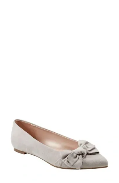 Bandolino Sophy Pointed Toe Flat In Light Natural