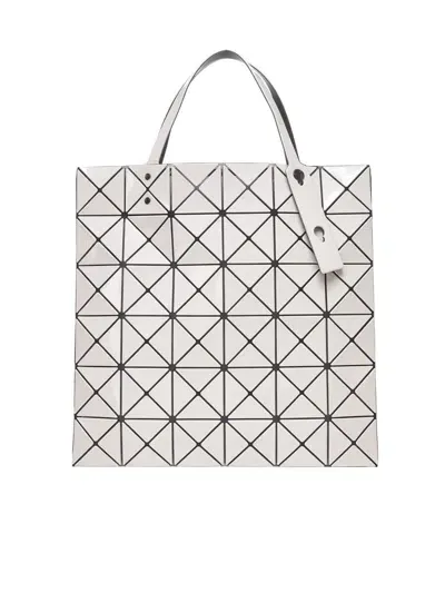 Bao Bao Issey Miyake Bao Issey Miyake Women's White Lucent Pvc Tote Bag In Beige