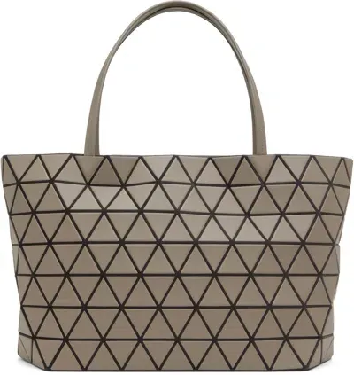 Bao Bao Issey Miyake Beige Bateau Matte Medium Tote Bag In Orange