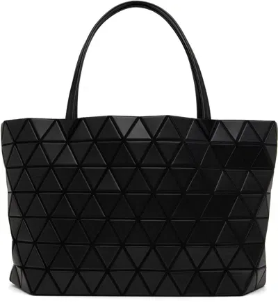 Bao Bao Issey Miyake Black Bateau Matte Medium Tote In Green