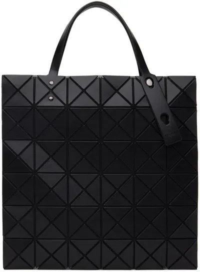 Bao Bao Issey Miyake Black Lucent Matte Tote In 16-matte Black