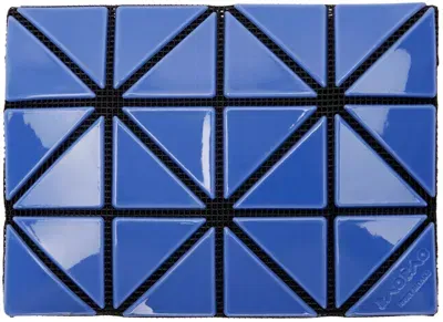 Bao Bao Issey Miyake Blue Bifold Card Holder In 77 Blue X Lt.blue