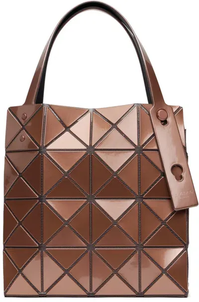 Bao Bao Issey Miyake Brown Carat Large Bag