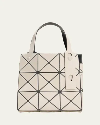 Bao Bao Issey Miyake Carat Top Handle Bag In Cream