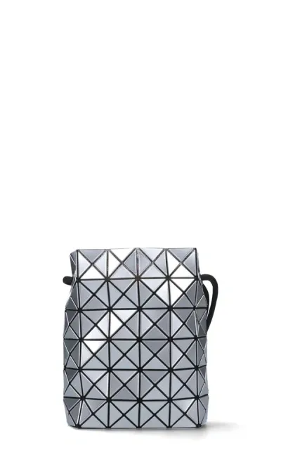 Bao Bao Issey Miyake Drawstring Bucket Bag In Silver