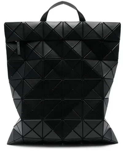 Bao Bao Issey Miyake Geometric-panelled Backpack In Black