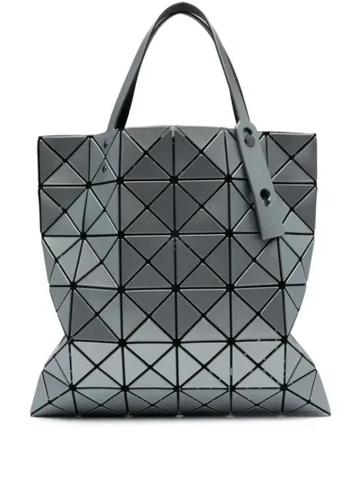 Bao Bao Issey Miyake Geometric-panelled Tote Bag In Grey