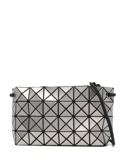 Bao Bao Issey Miyake Loop Schultertasche Im Metallic-look In Grau