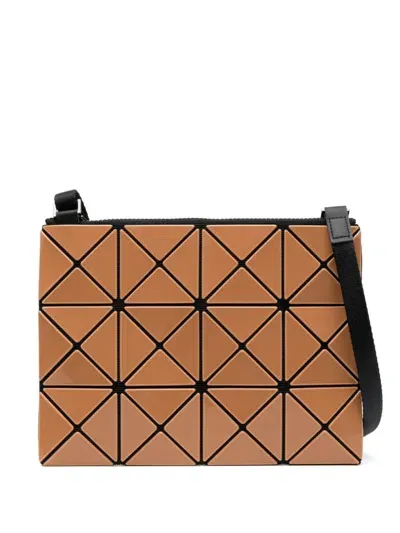 Bao Bao Issey Miyake Lucent Crossbody Bag In Brown