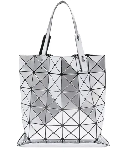 Bao Bao Issey Miyake Lucent Gloss Tote Bag In Silver