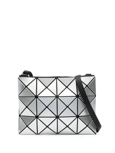 Bao Bao Issey Miyake Lucent Panelled Crossbody Bag In Silver