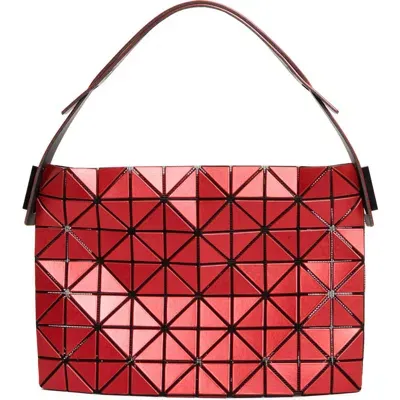 Bao Bao Issey Miyake Metallic Baguette Handbag In 24 Red